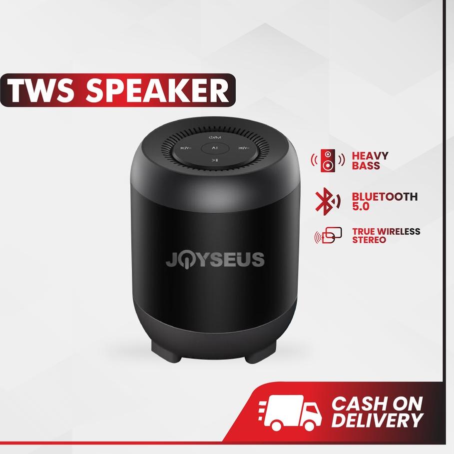 ➵ JOYSEUS Speaker Stereo Bluetooth Speaker 5.0 Portable Ultra Bass TWS Speaker ✵