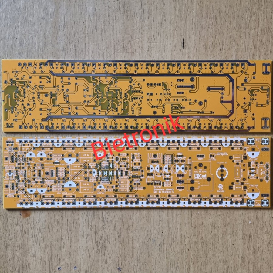 PCB Blameless1500 Amp 2U Dauble Layer