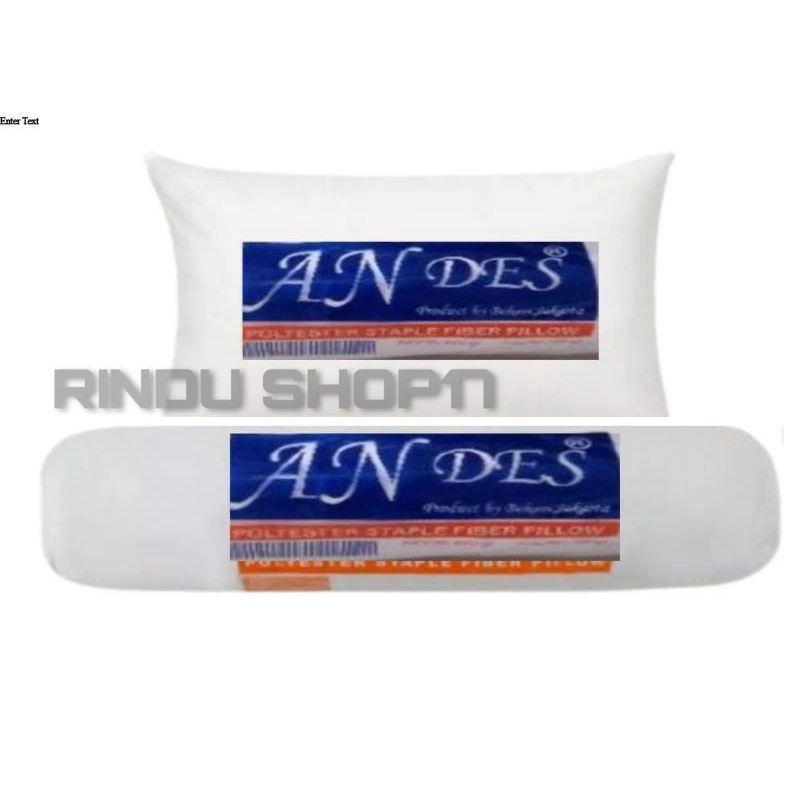 (RS)BANTAL ANDES 2 PASANG bantal silicon bantal hotel