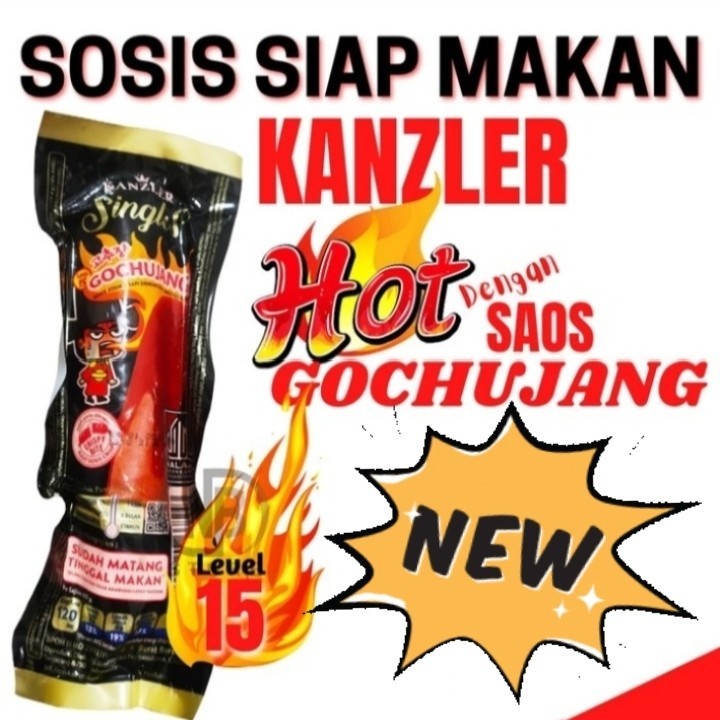 KANZLER SINGLES ORIGINAL KEJU MINI HOT GOCHUJANG 65GR