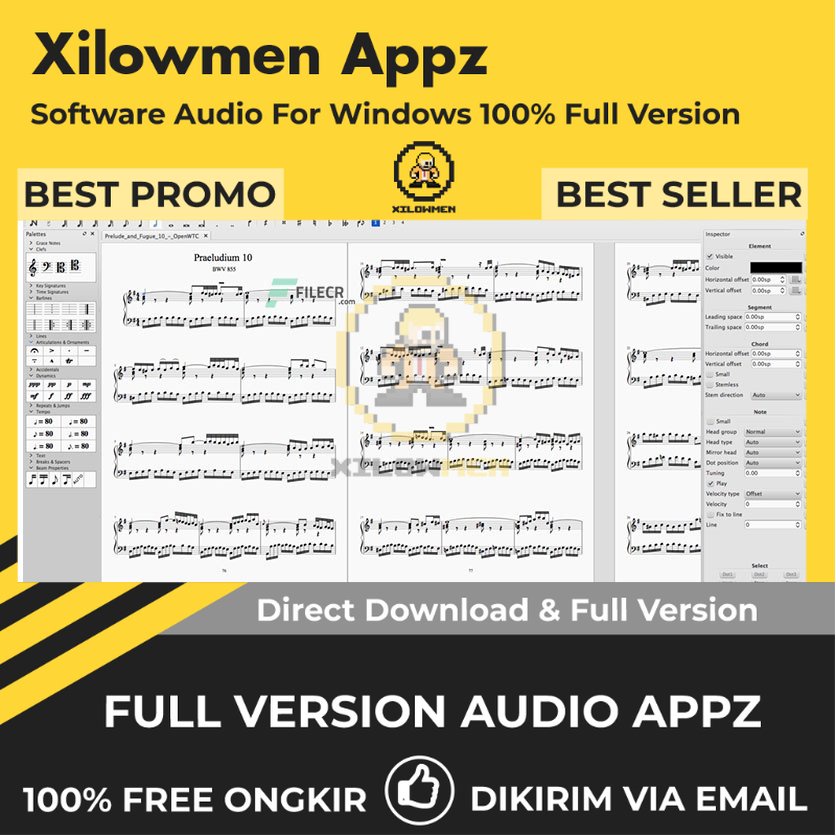 [Full Version] MuseScore Pro Lifetime - Notasi Musik Gratis dan Open Source untuk Komposer dan Musisi