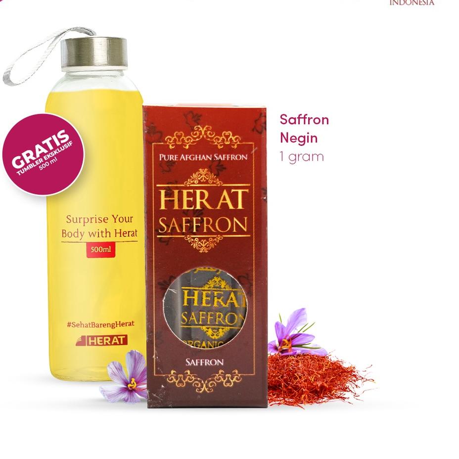 

♀ Herat Saffron - Safron Negin 1 gr Premium Best Quality Afganistan ♪