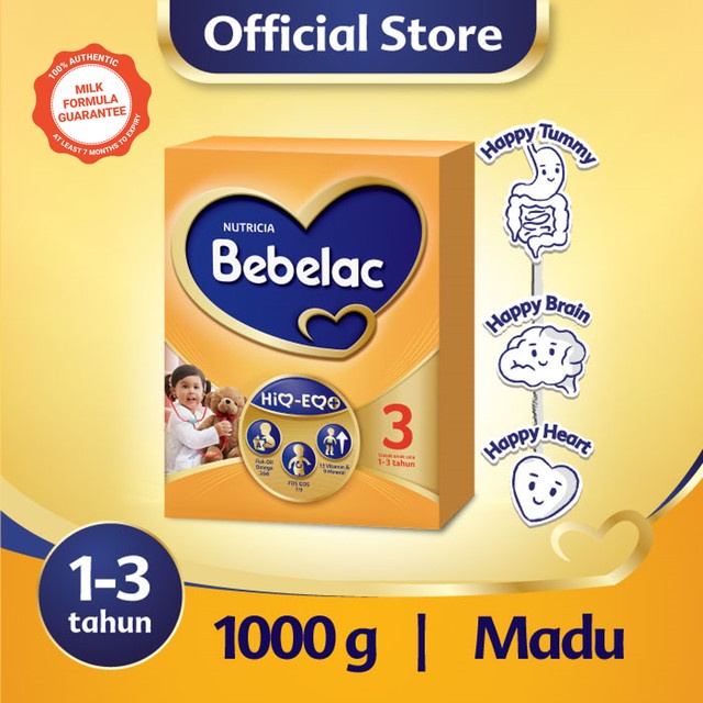 

[ COD ] BEBELAC 3 MADU 1000GR