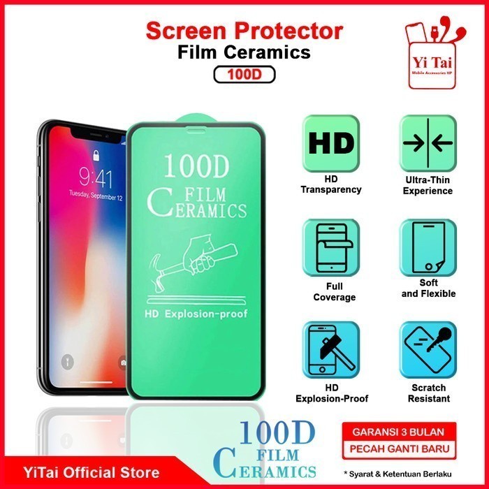 YI TAI - Ceramic Clear Bening Oppo A17 A17K A31 A33 A52 A53 A54 A59