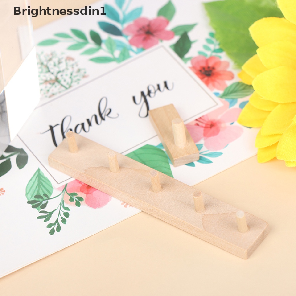 [Brightnessdin1] 1per12rumah Boneka Miniatur Rak Gantungan Dinding Model Aksesoris Furniture Butik