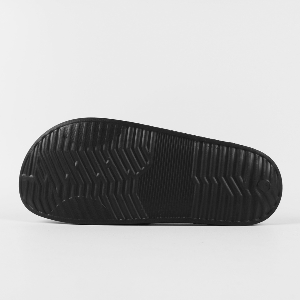 Sendal Slop Pria Wanita SKINRUMA Heart Beat Hitam / Slip On Pria / Slide Pria / Sendal Outdoor / Sendal Cowok