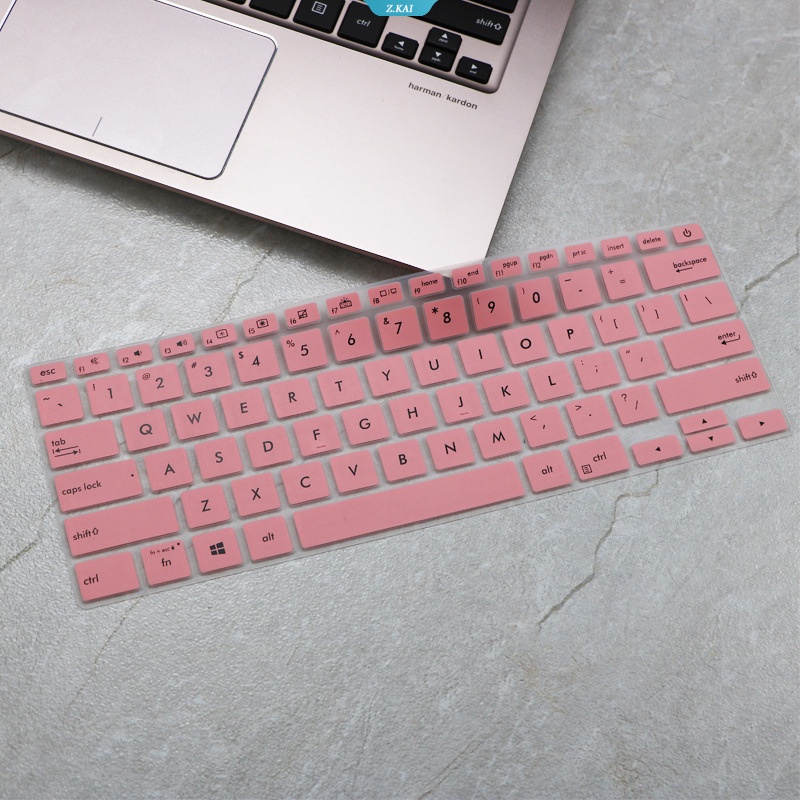 1 PC keyboard covers 14 Inch laptop silicone skin protection Asus Asus Deluxe13 Zenbook 13.3 Inch Ux333 Ti ệ n D ụ ng laptop dustproof film 【 ZK 】