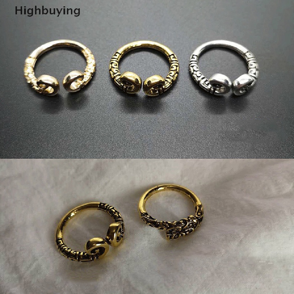 Hbid Cincin Monkey King Lucu Cincin Pasangan Couple Pria Monkey King Golden Cudgel Ring Resizable Finger Rings Untuk Wanita Pengencang Mantra Cincin Golden Rod Open Ring Glory