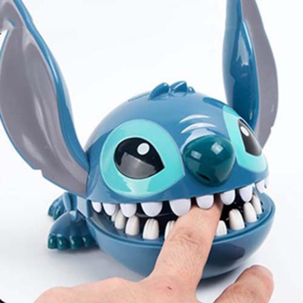 Mxbeauty Stitch Bite Finger Game Kartun Praktis Hadiah Ulang Tahun Permainan Keluarga Mainan Inovatif Hadiah Mainan Stitch Bite Finger Toy