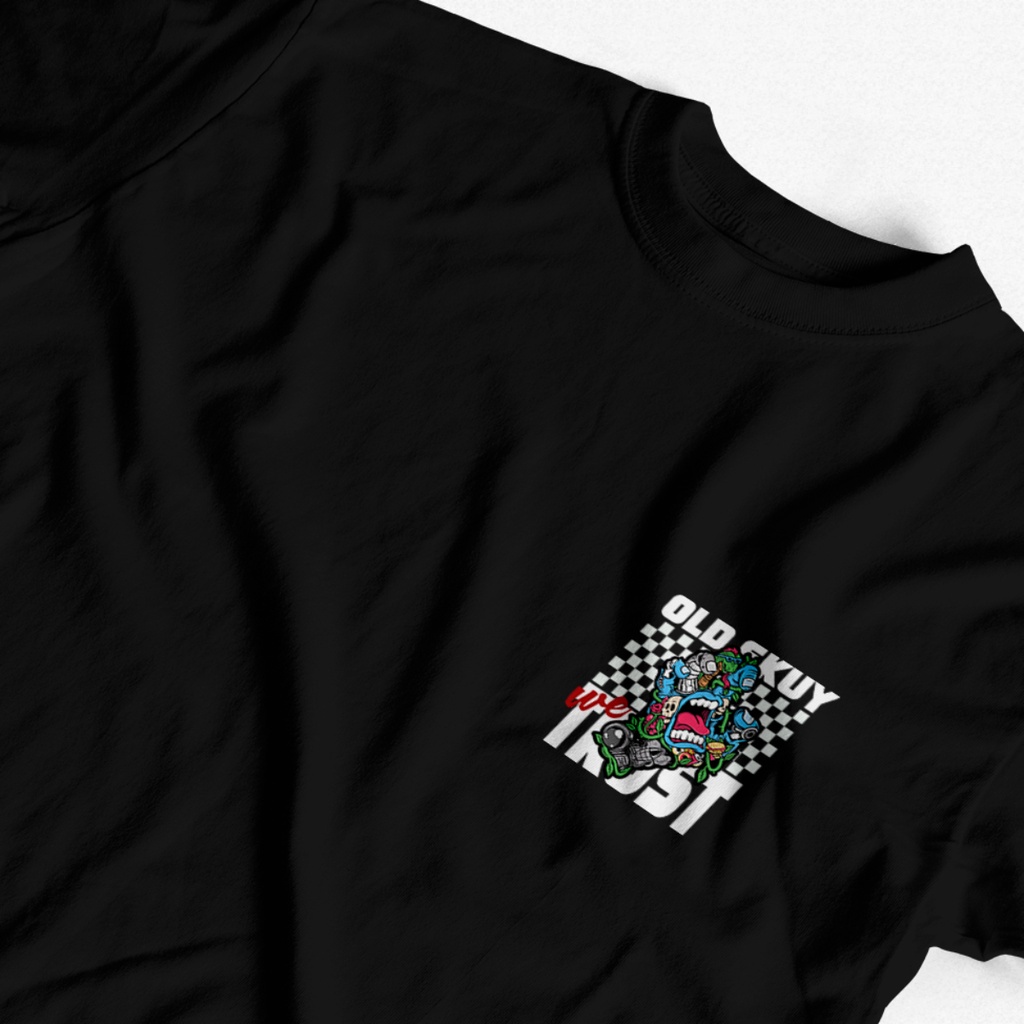 Skuy Kaos Dewasa Hitam Unisex | Old Skuy Trust SKY191