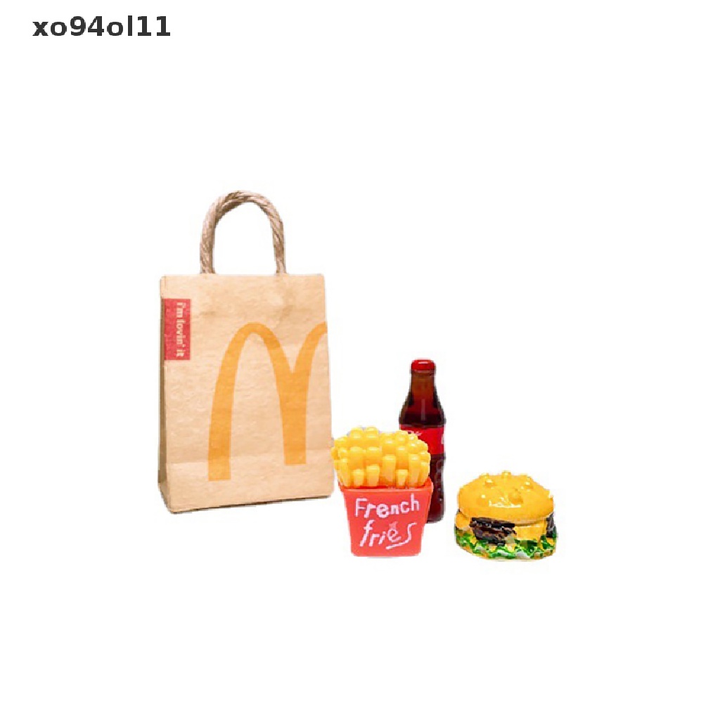 Xo Lucu Mini Miniatur Pemandangan Makanan Model Boneka Aksesoris Rumah Boneka Miniatur OL