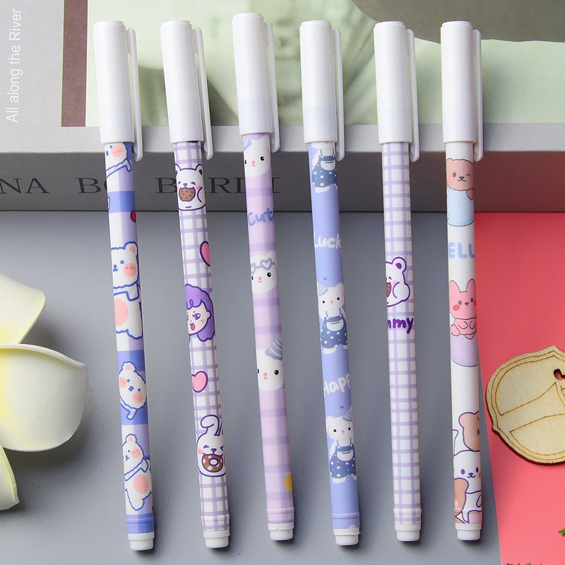 

Gannise 6pcs Pena Pulpen Pen Tinta Gel Cair GN-ST0326