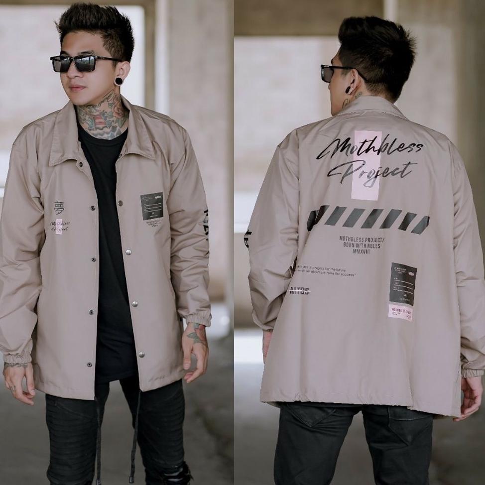 SALE JAKET COACH PRIA JUMBO XL XXL ORIGINAL - JAKET WINDBREAKER- FREE STICKER ~ JACKET PARASUT PRIA