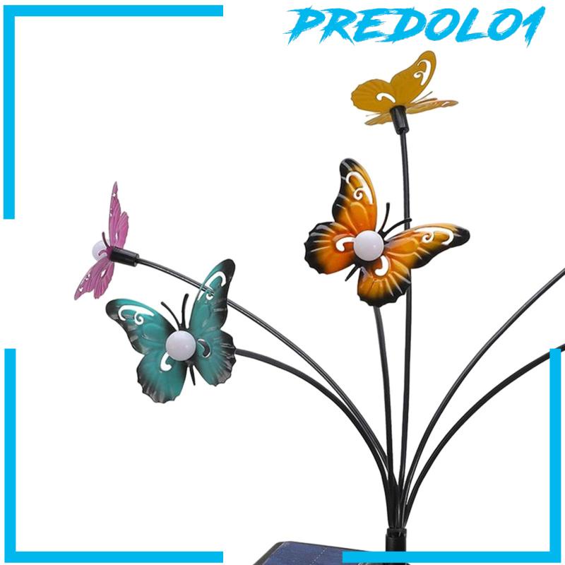 [Predolo1] Lampu Butterfly Anti Air IP65 Lampu Tenaga Surya Outdoor Untuk Taman Teras Halaman