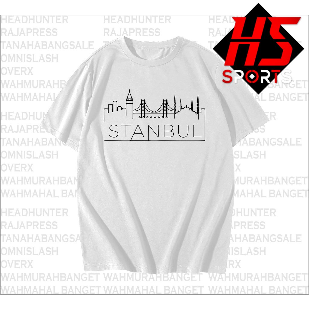 KAOS ISTANBUL - BAJU TURKEY - KAOS ISTANBUL TURKEY - OLEH OLEH TURKEY ISTANBUL TYPE 1