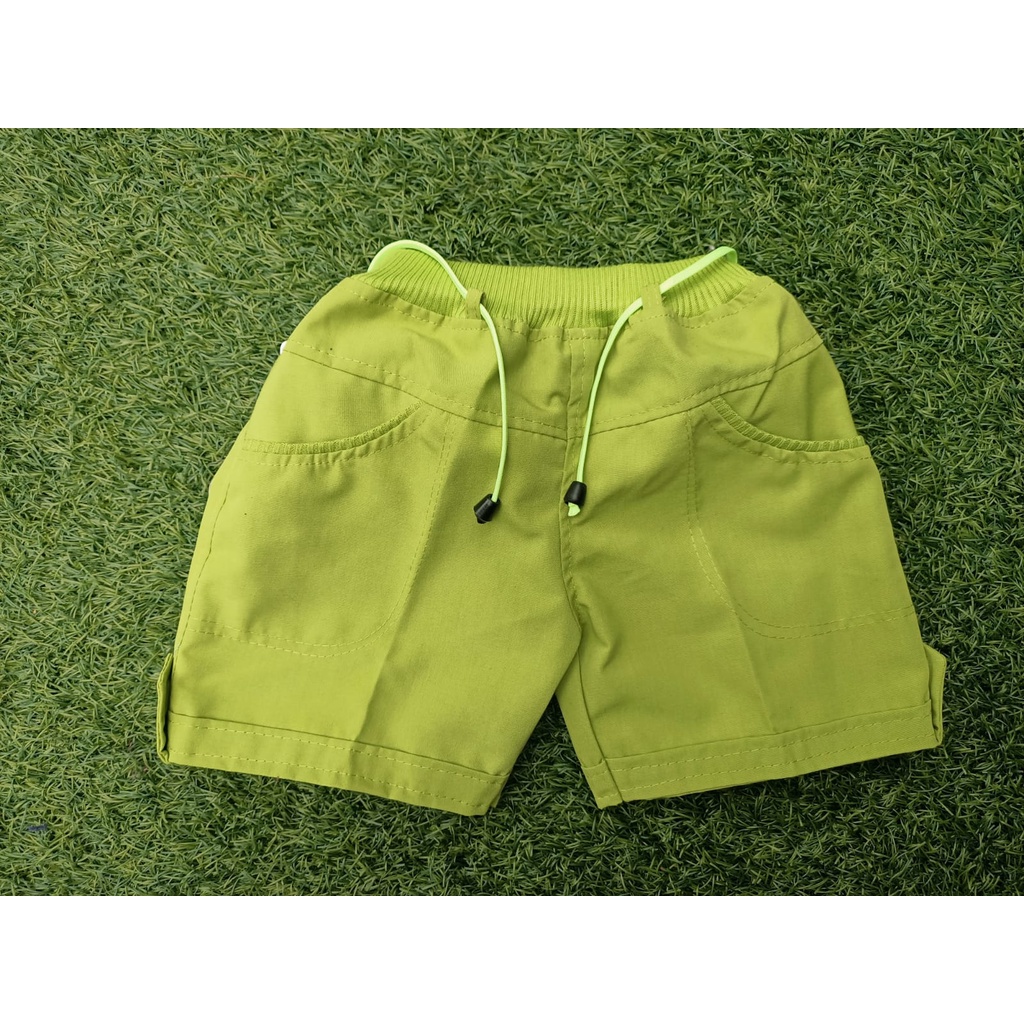 pilih warna celana pendek anak hotpant candy 1-5 tahun unisex