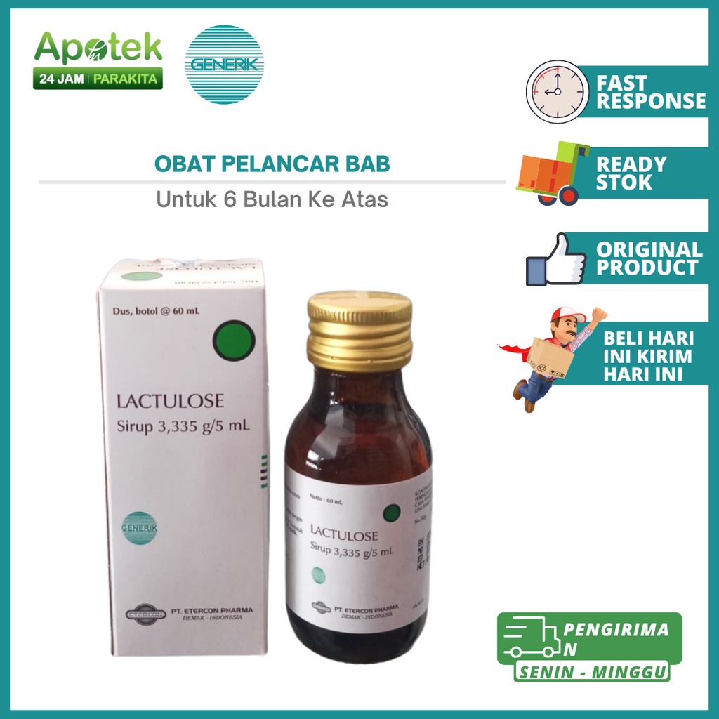 Lactulose Sirup Untuk Melancarkan BAB Aman Untuk Bayi dan Ibu Hamil