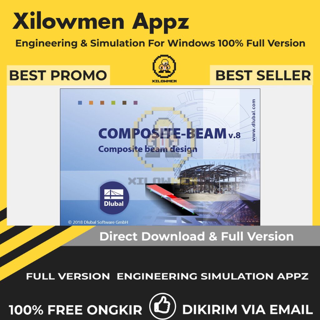 [Full Version] DLUBAL Composite Beam Pro Engineering Software Lifetime Win OS