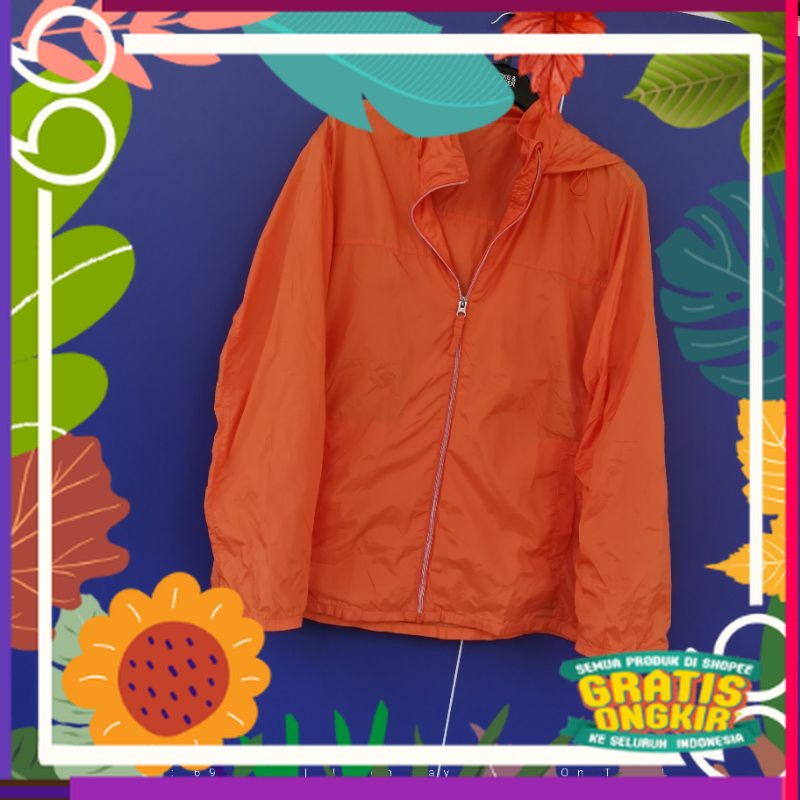 ON SALE CUMA 30 RIBU (NON VOUCHER) JAKET RUN SENAM ZUMBA JOGGING HARINGTON CASUAL 02 BERBAHAN PARASU