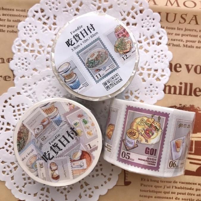 

Monchiichen Foodie Paper Tape
