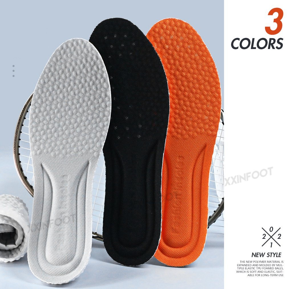 Sol Super Lembut Untuk Pria dan Wanita Sepatu Elastis Pad Sport Shock Absorption Insert Cushion Light