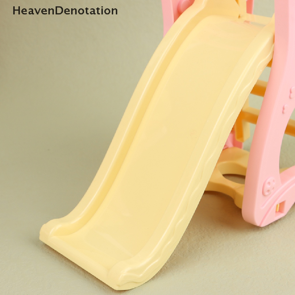 [HeavenDenotation] Rumah Boneka Miniatur Slide Bed Kereta Bayi Boneka Aksesoris Anak Furniture Mainan HDV