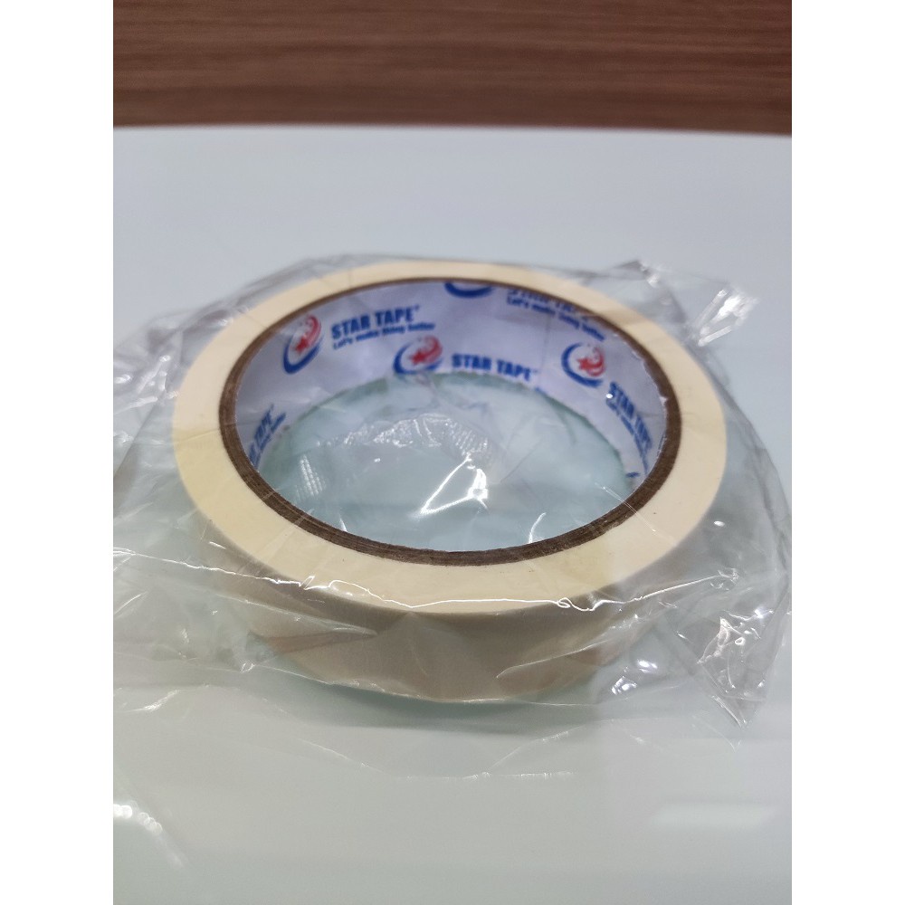 LAKBAN KERTAS/ MASKING TAPE 12MM &amp; 24MM
