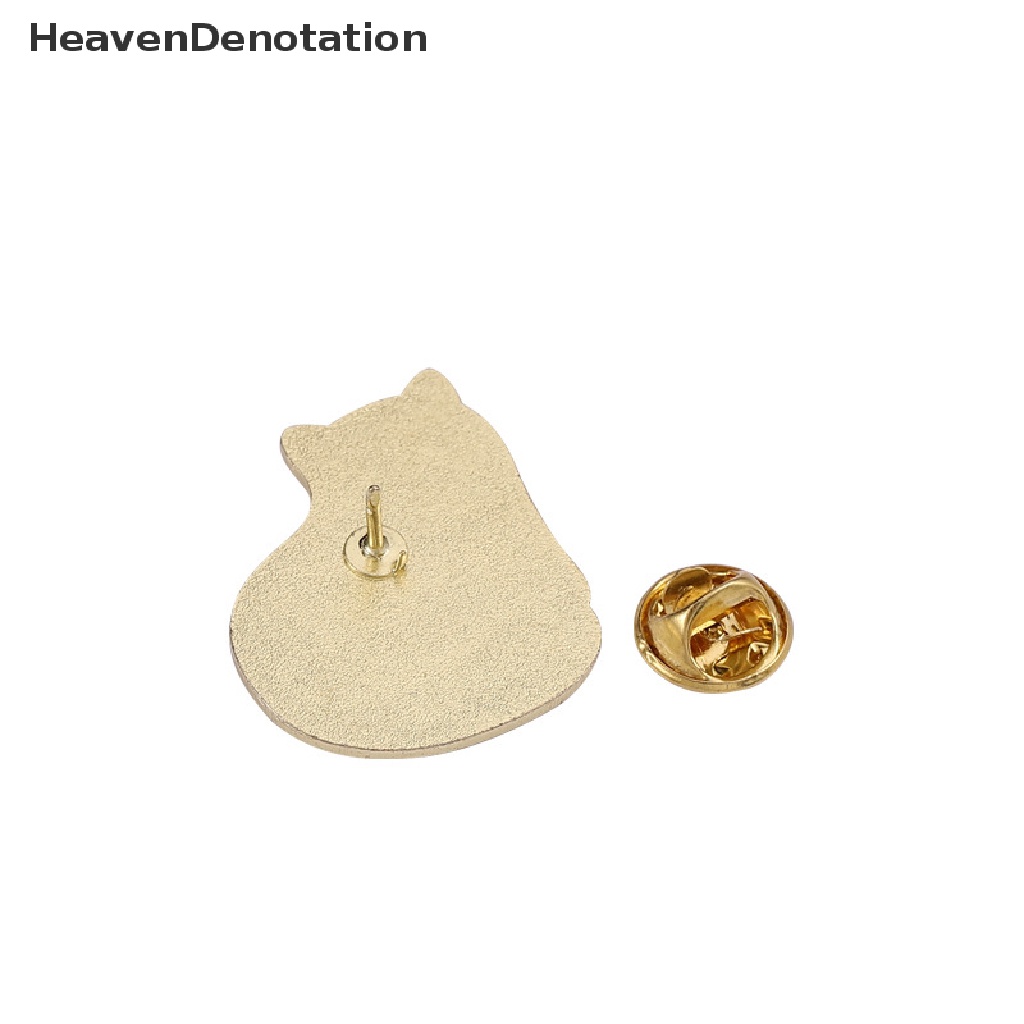 [HeavenDenotation] Piano Kunci Hitam Dan Putih Kucing Bros Enamel Pin Kitty Paw Black Cat Brooch Lapel Badge Fashion Kartun Hewan Dekorasi Medali Perhiasan HDV