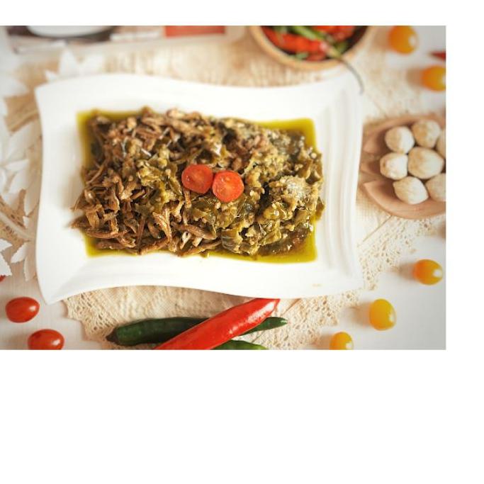 

➸ Restu Mande [LAUKPAUK] Teri Lado Hijau Kemasan Vakum 250gr ☊