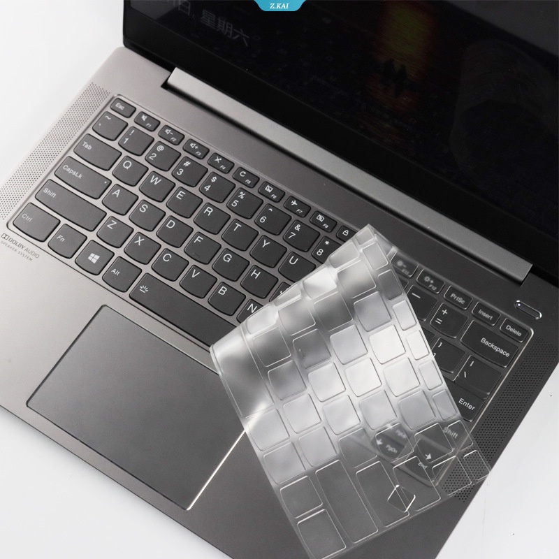 Keyboard Cover Lenovo 14 4ALC05 14ARE05 14ITL05 14ITL6 14ALC6 V14 2021 thinkbook 14 14s G2 Silicone Silicone Protective skin Suitable for 14 &quot;TPU Clear film Silicone Prote 【 ZK 】