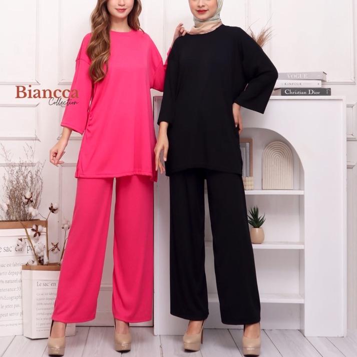 ☟ VALEN ONE SET KNIT - SET KNIT ONE SET OVERISIZE LENGAN KAOS MUSLIM ✹