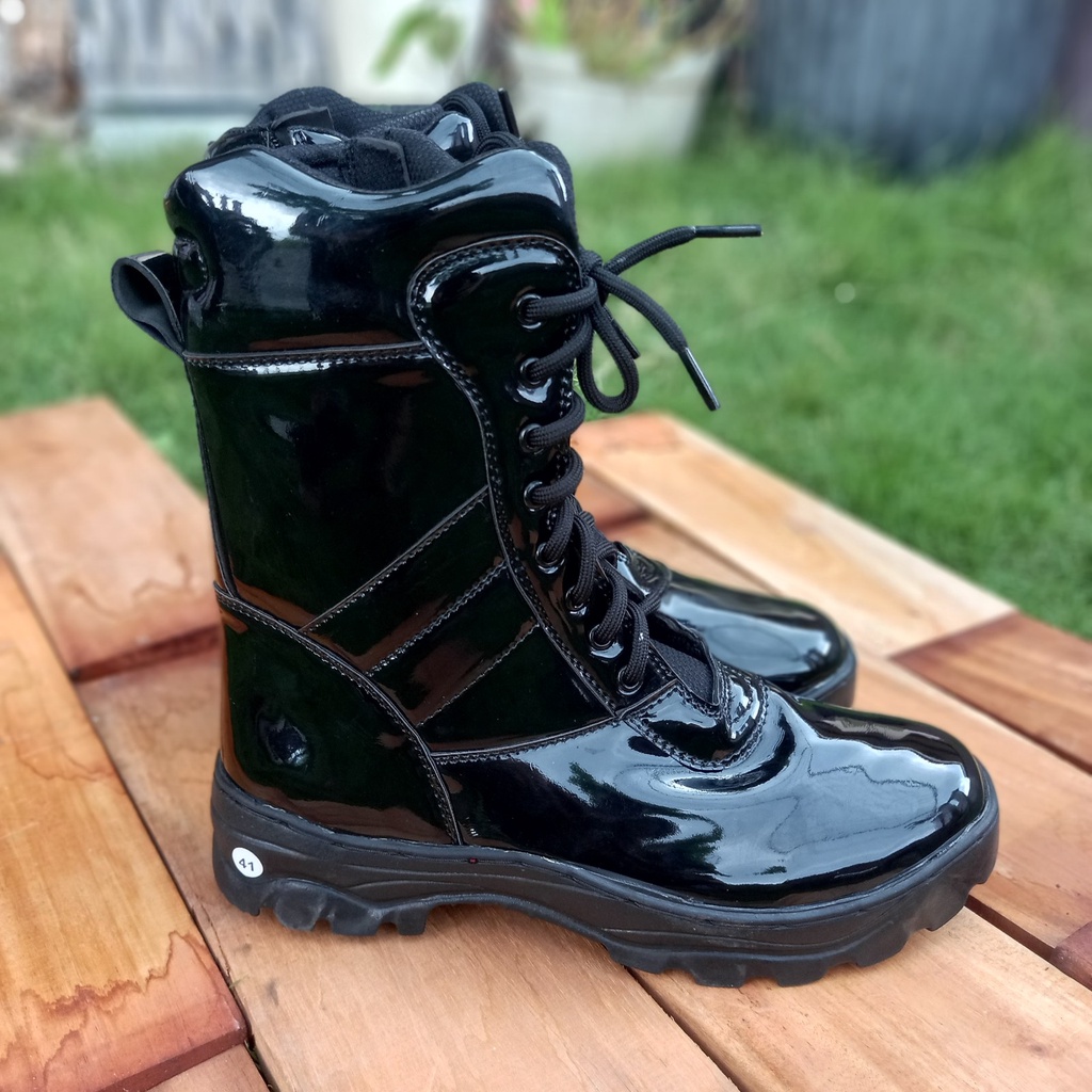 SEPATU PDL TNI AD SEPATU PDL POLRI SECURITY SAFETY BOOTS MURAH