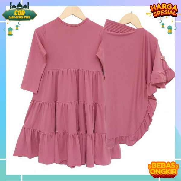 Gsmis Anak Termurah Gmis Muslimah Polos Gsmis Kondangan Pesta Baju Muslim Anak-Anak Bsju Syari Murah