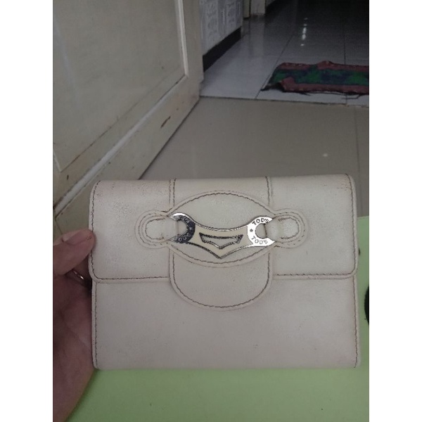 dompet TOD'S kulit asli
