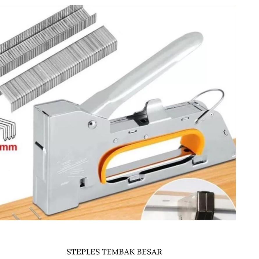 

✨Promo✨ Hari Ini GUN TACKER STAPLES TEMBAK JOK KULIT MOTOR SOFA 4 - 6 - 8 MM murah