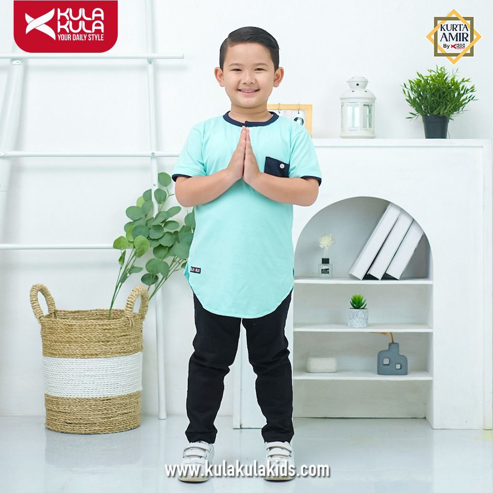 Kurta Amir Set by Kulakulakids