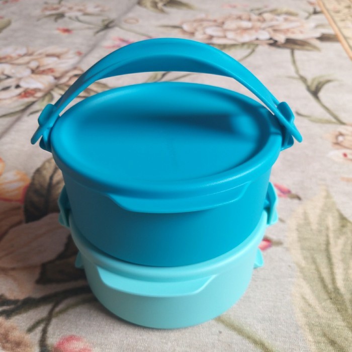 Rantang Tupperware Rantang 2 Susun - Fun Click To Go - Rantang Tupperware[07]