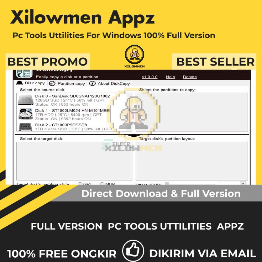 [Full Version] DiskCopy Pro PC Tools Software Utilities Lifetime Win OS