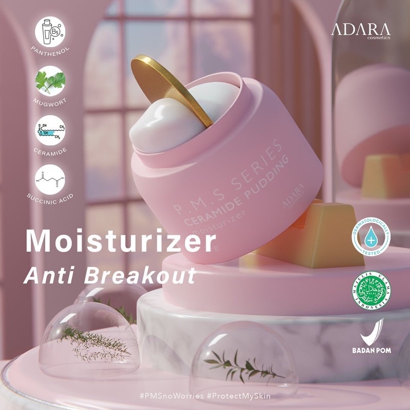 Adara P.M.S Ceramide Pudding Moisturizer