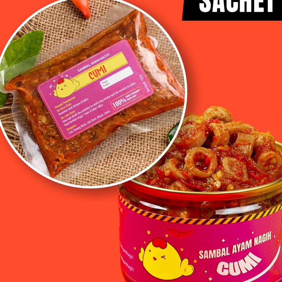 

◄ SAMBAL NAGIH - Sambal Cumi Asin Sachet ♟
