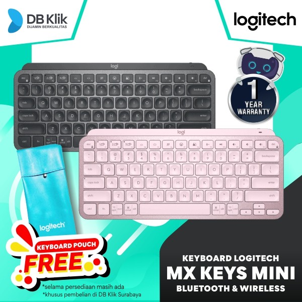 Keyboard Logitech MX Keys MINI Bluetooth &amp; Wireless - MX Keys Mini