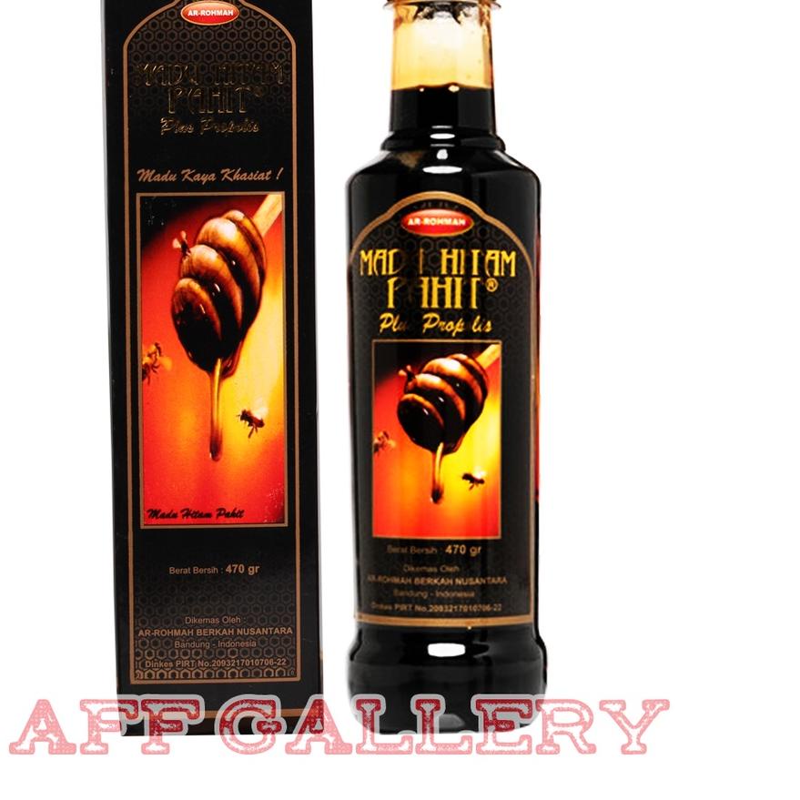 

☊ Hitam Pahit AR-ROHMAH | ARROHMAH 460 Gr | AR ROHMAH Plus Propolis ☛