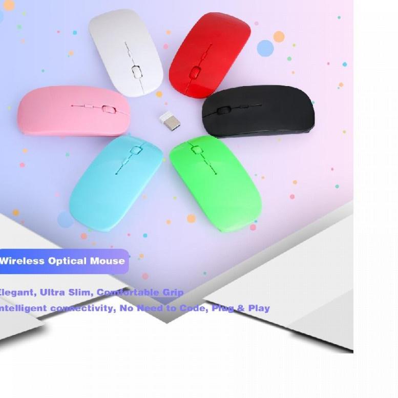 ♥ Wireless Mouse Super Slim M2 Unitech Resmi Postel ☉