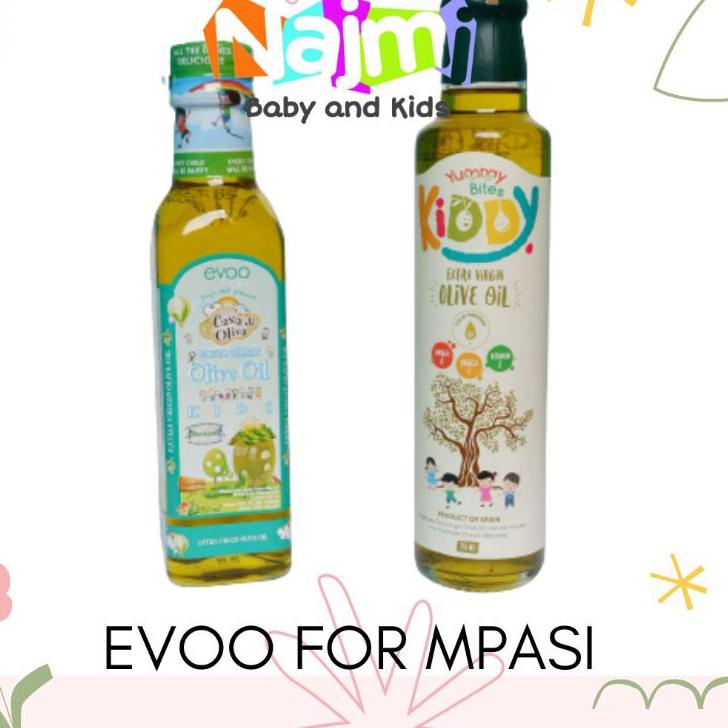 ✽ Casa di oliva evoo for kids / Yummy Bites Kiddy EVOO minyak zaitun untuk bayi MPASI ♗