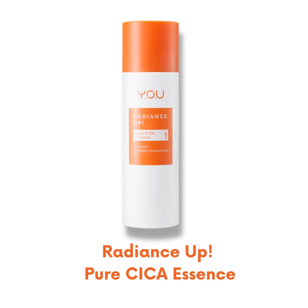 YOU Radiance Up! Pure CICA Essence Antioxidant Serum Deep Moisturizing Cream Y.O.U