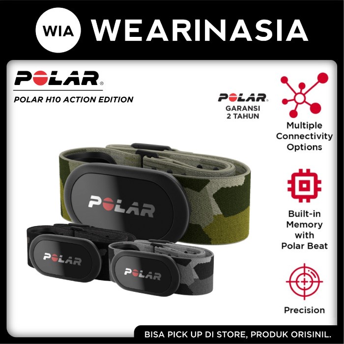 Polar H10 Heart Rate Monitor Sensor Garansi Resmi