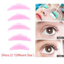 CETAKAN LASHLIFT LASH LIFT 5PASANG BARU WARNA WARNI BEST SELLER