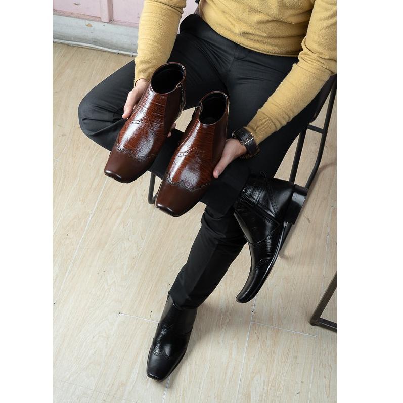 LANGSUNG ORDER ODON CIBADUYUT SEPATU PANTOFEL PRIA BAHAN 100% KULIT ASLI PREMIUM OC-738