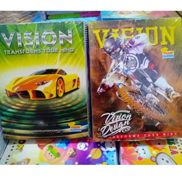 

N22 (940gr) 1pak buku tulis vision isi 38 lembar TERMURAH ⇄