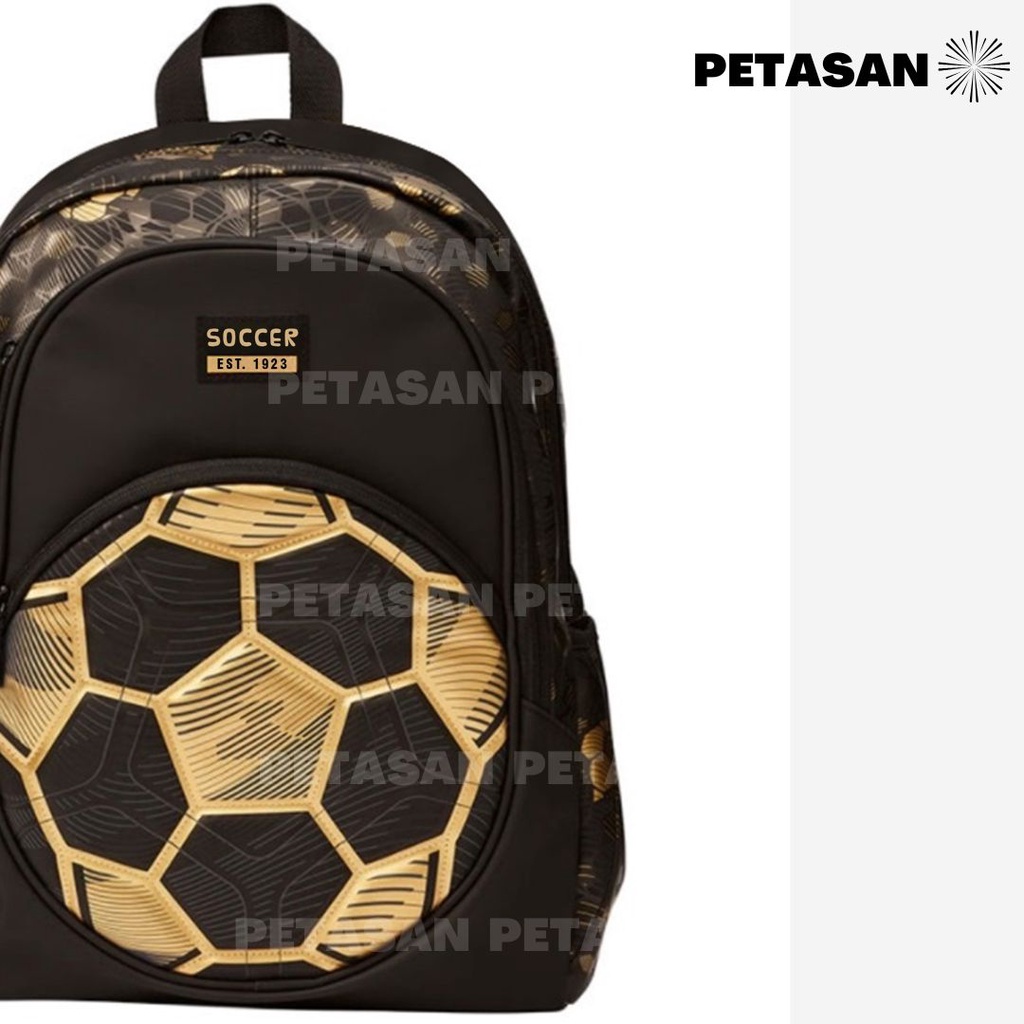 PTS - Ransel Sekolah Anak Karakter Best Budz Ukuran SD - Tas Soccer - Tas Bola